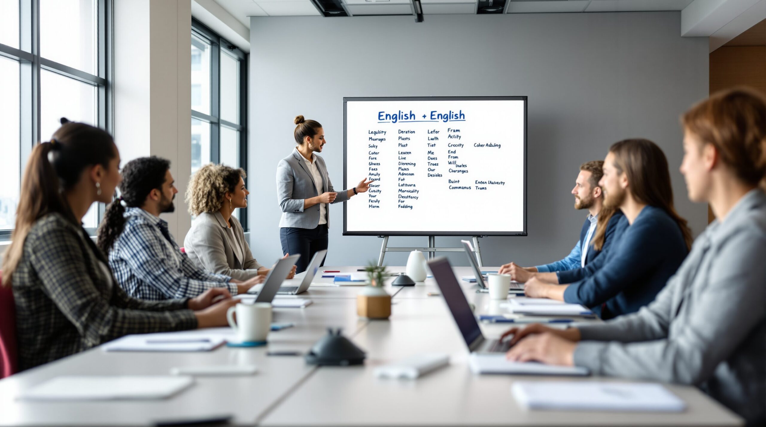 Formation d’anglais : impact sur la productivité des employés