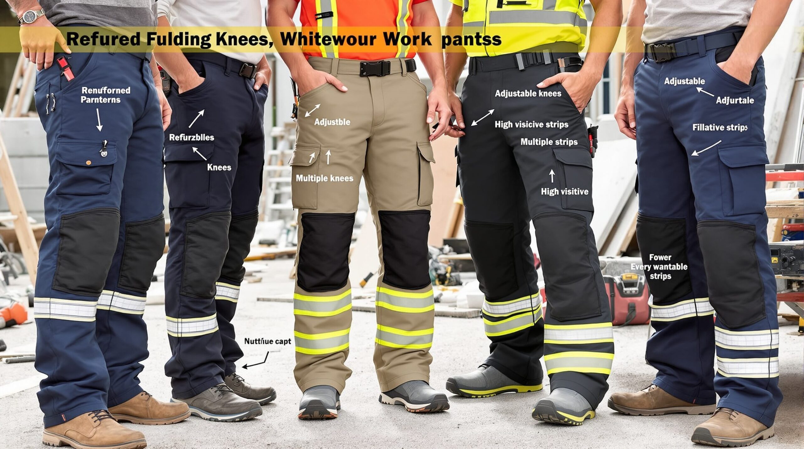 Pantalon de travail : les 9 critères pour choisir le modèle adapté