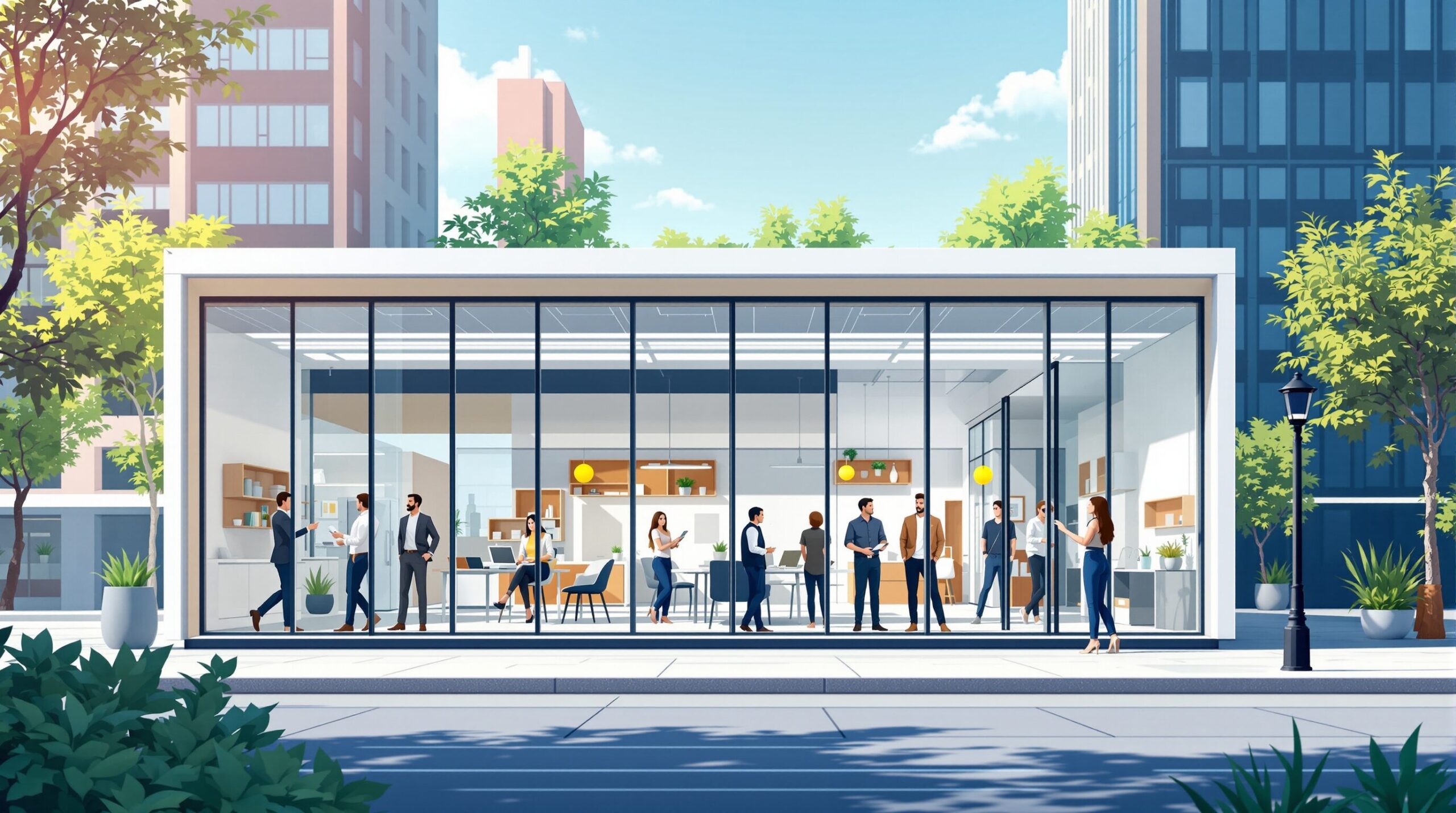 Location bâtiment modulaire : les 7 avantages pour les entreprises en croissance