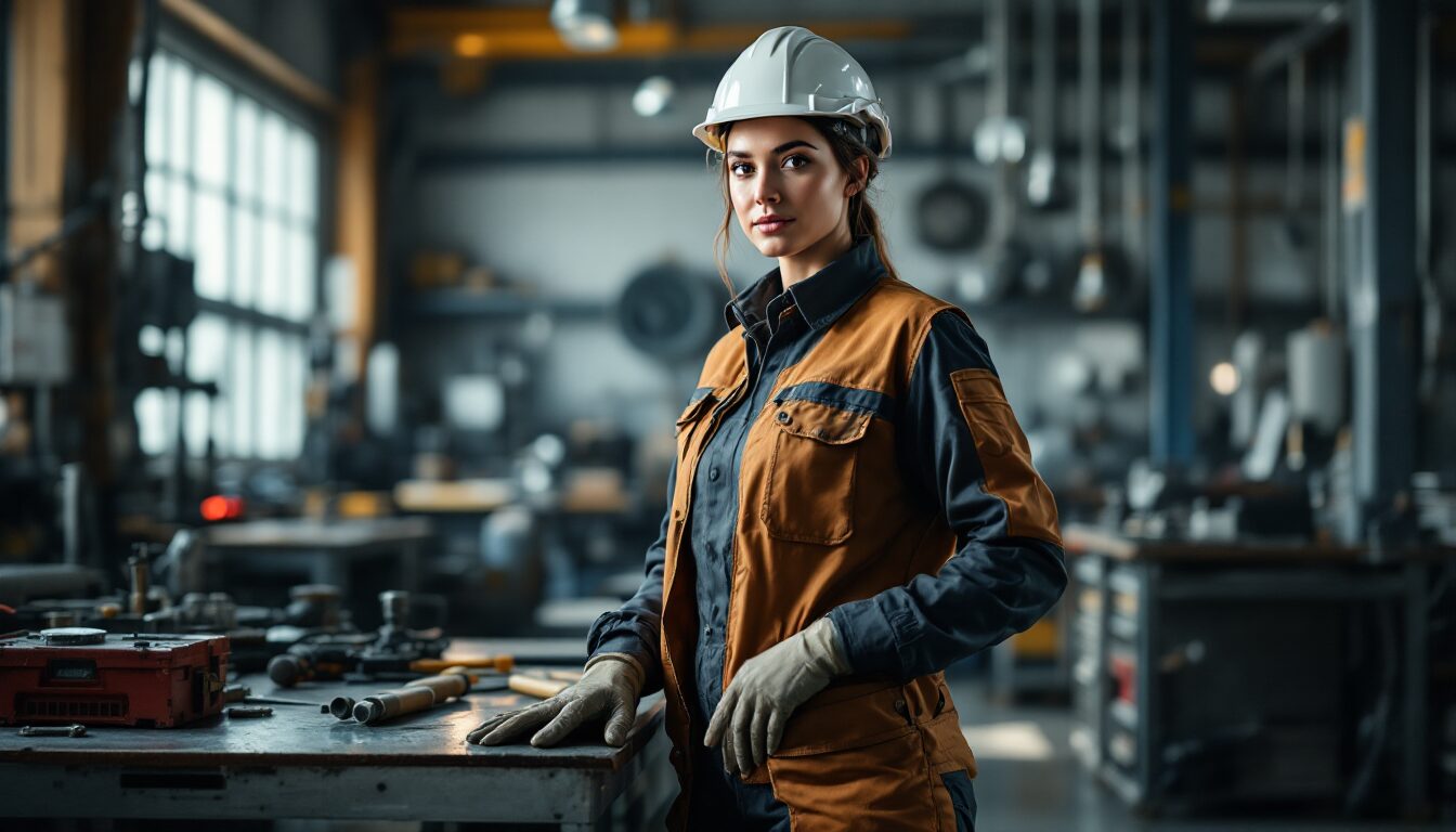 vetement de travail femme