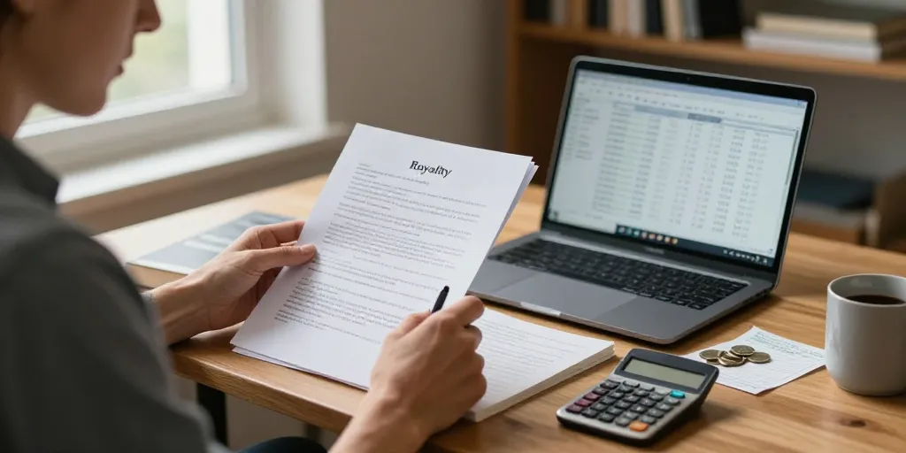 Combien touche un auteur sur un livre : le revenu réel par exemplaire ?