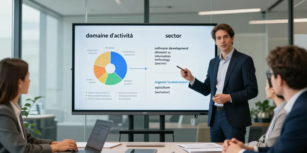 Domaine d’activité définition : la différence avec le secteur et des exemples ?
