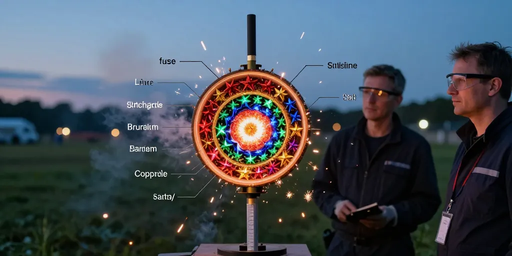 Comment fonctionne un feu d’artifice : les couleurs et mécanismes expliqués