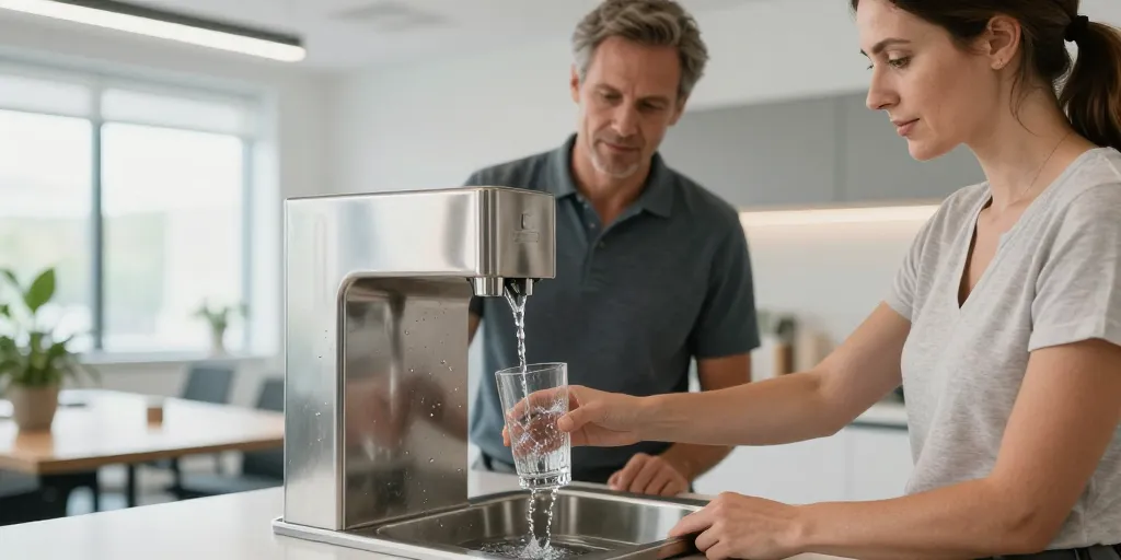 Fontaine à eau froide : une solution simple pour offrir de l’eau fraîche en entreprise