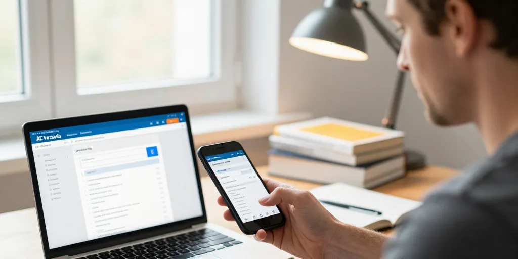 Messagerie ac versailles : le webmail sur mobile ou Outlook, comment accéder ?