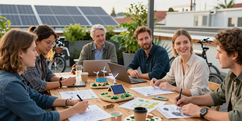 Organisez un team building écoresponsable, tourné vers l’avenir