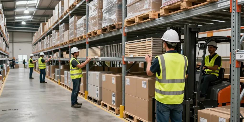 Rangement entrepôt : les solutions pour optimiser votre espace