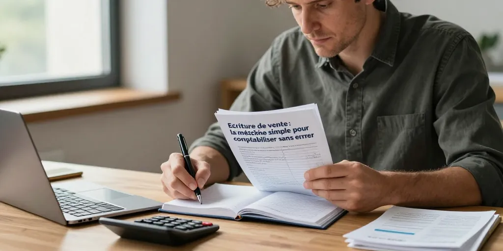 ecriture de vente