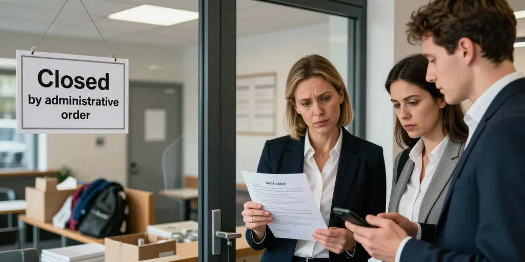 Fermeture administrative : les conséquences pour les salariés et les recours immédiats ?