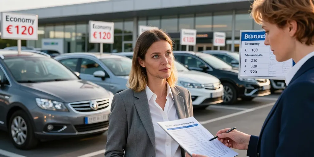 Prix moyen location voiture 1 semaine : le budget selon la catégorie
