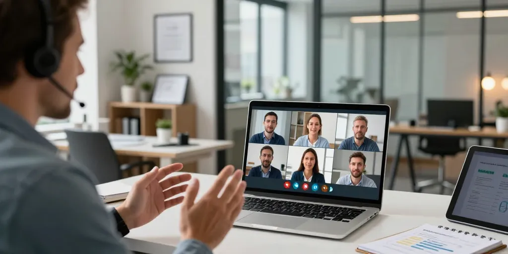 Coacher ses commerciaux à distance : la méthode pour équipes hybrides