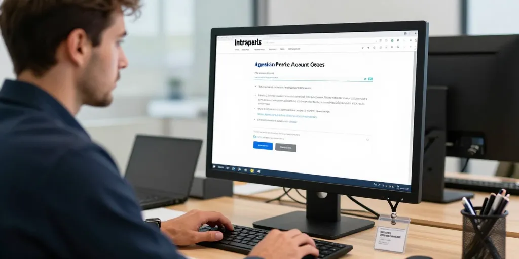 intraparis créer un compte