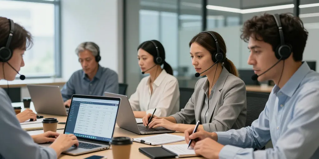 Prospection téléphonique : comment équiper une équipe commerciale sans perdre en efficacité ?