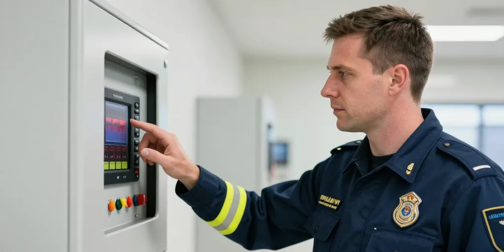 agent de sécurité incendie