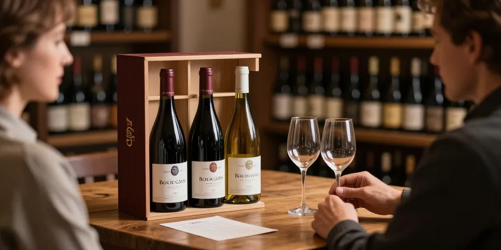 Coffret vin Bourgogne : le rouge ou le blanc, lequel choisir ?