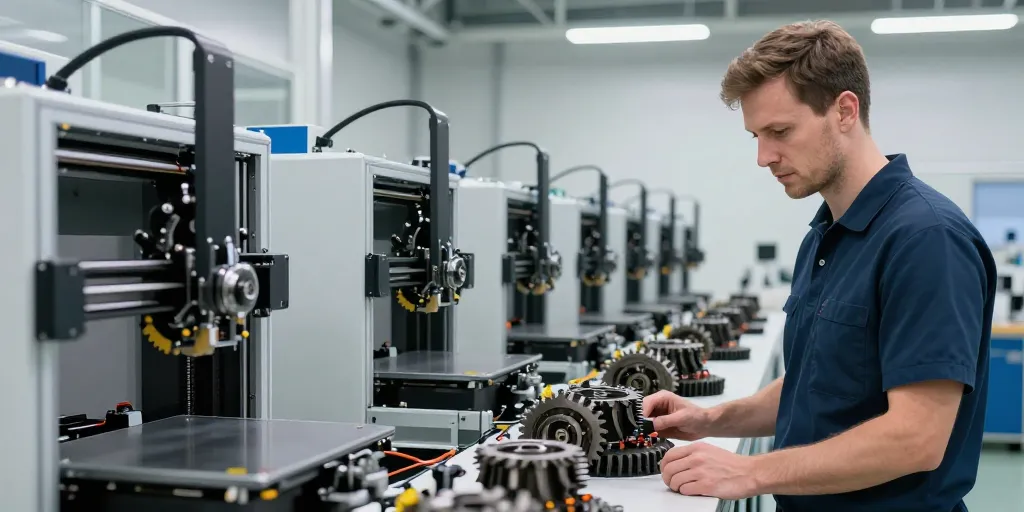 Impression 3D en série : comment produire des pièces en quantité sans les contraintes de la fabrication traditionnelle ?