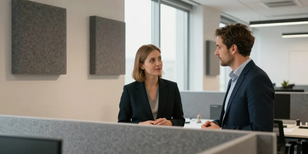 Solutions acoustiques pour les bureaux : améliorez votre espace de travail 