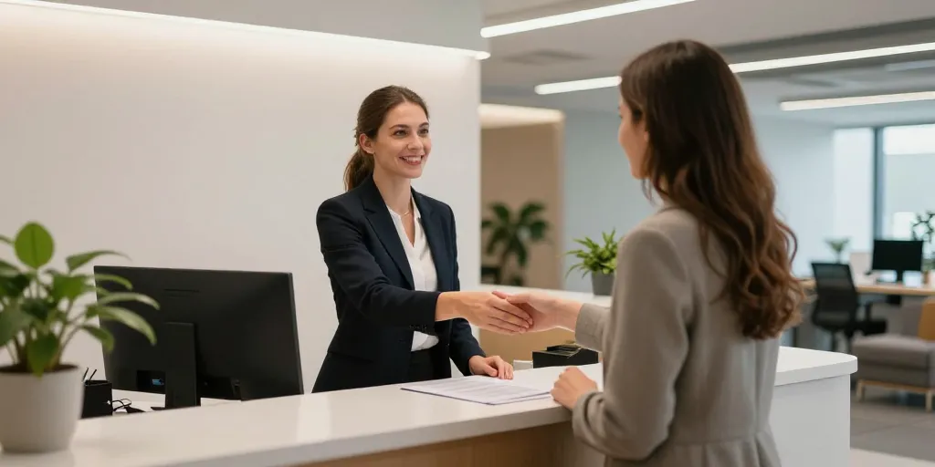 Open space et flex office : pourquoi un accueil bien pensé devient indispensable