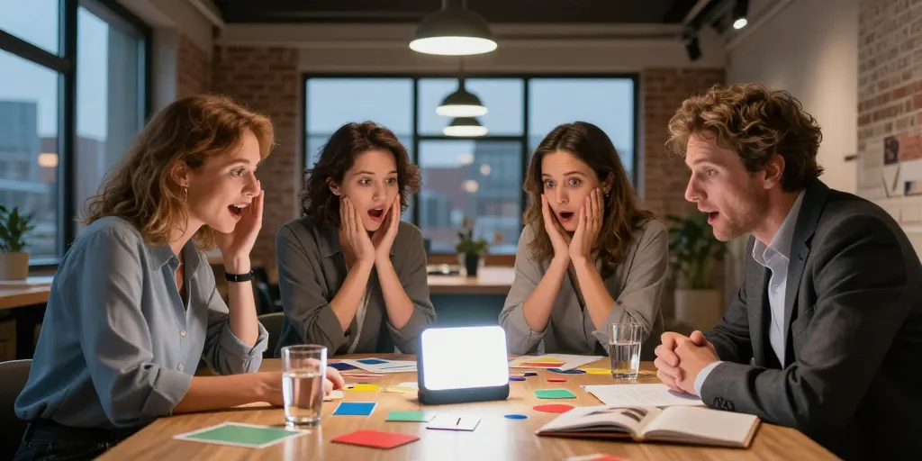 Soirée entreprise originale : arrêtez de choisir une activité, choisissez un effet