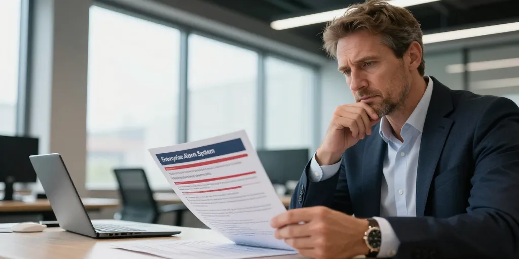 Alarme entreprise : comment choisir sans se laisser piéger par les promesses commerciales des fournisseurs