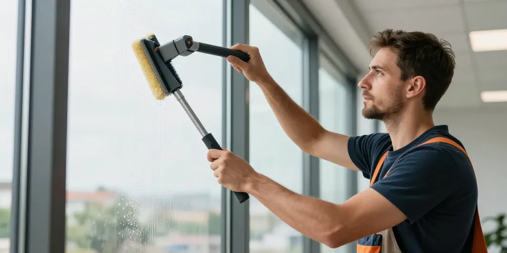 Nettoyant vitres professionnel : comment les pros obtiennent zéro trace en moins de temps
