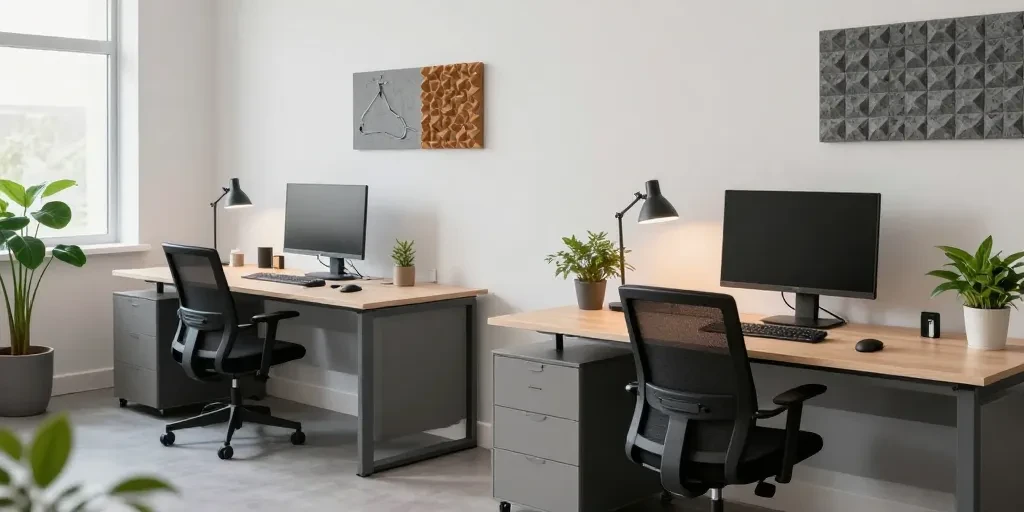 Aménagement de bureau : lumière, acoustique et confort visuel — pourquoi ces trois piliers transforment votre productivité