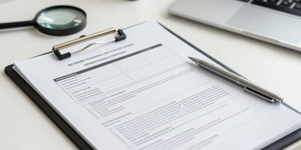 attestation d'immatriculation au registre national des entreprises