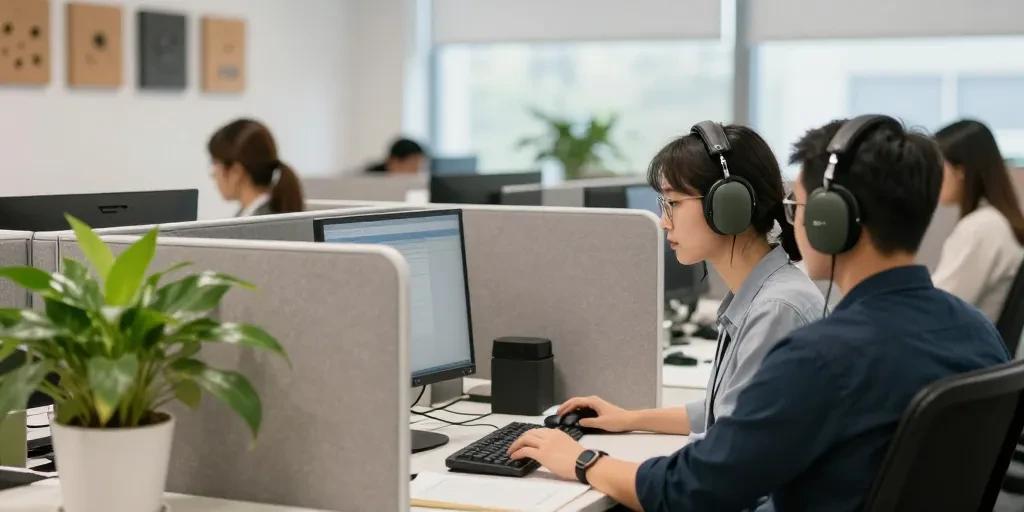 Bruit en open space : les solutions pour retrouver de la concentration